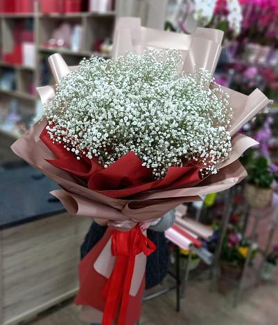 Букет цветов из: Гипсофила в Большая Глушица