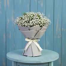 Букет цветов из:  Гипсофила в Большая Глушица