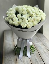 Букет 35 Белых роз в Большая Глушица