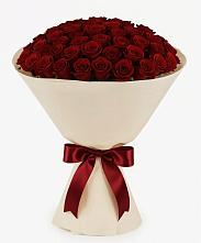 Букет 101 Бордовая роза Блэк Бакарра в Большая Глушица
