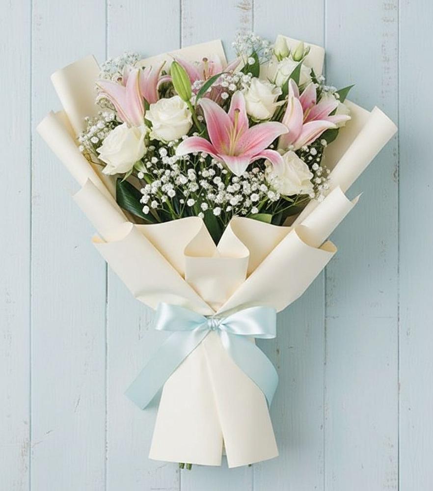 Букет цветов из: Лилии в Большая Глушица