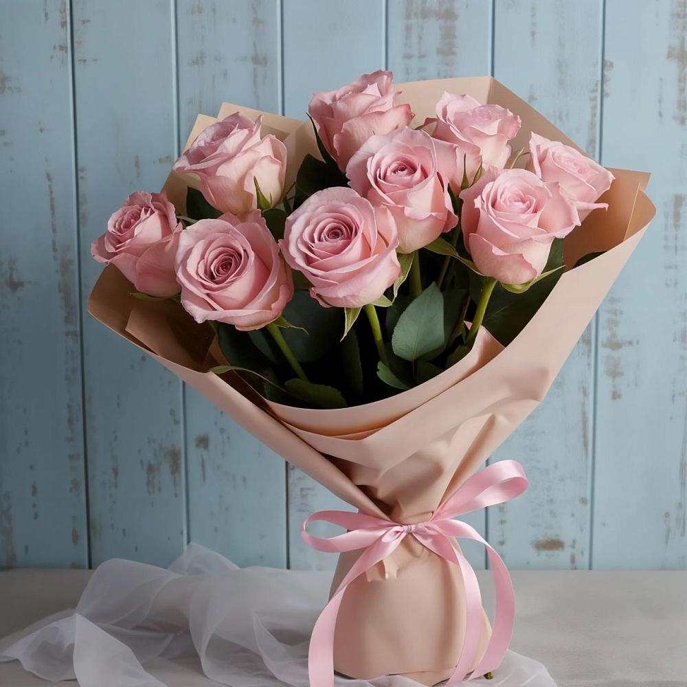 Букет цветов из: Розы в Большая Глушица