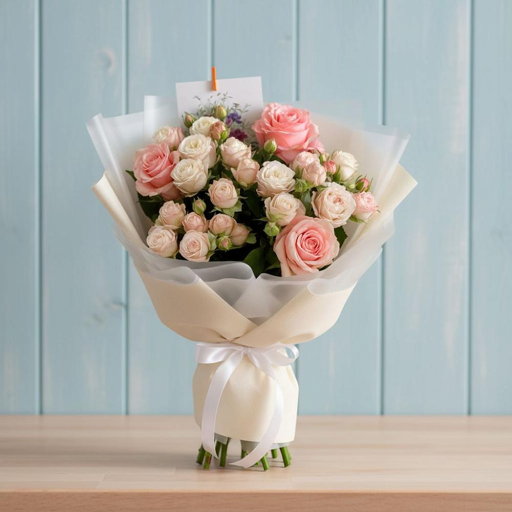 Букет цветов из: Розы в Большая Глушица