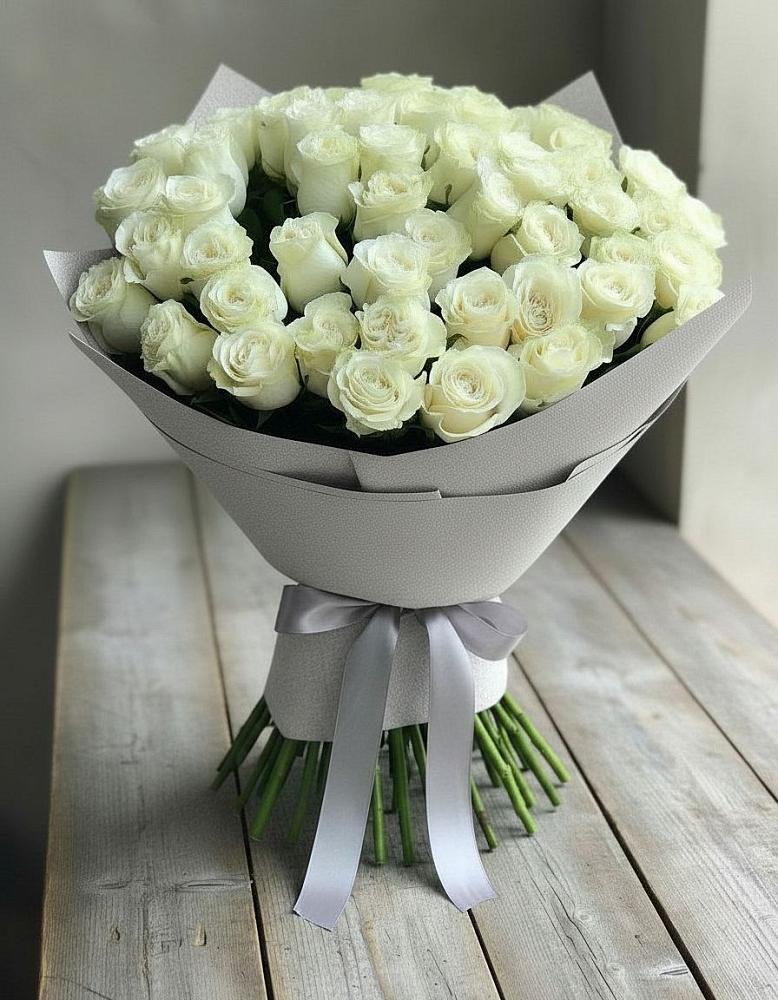 Букет 35 Белых роз в Большая Глушица