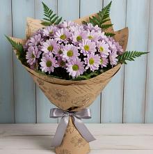 Букет цветов из:  Хризантемы #REPLACE_PRED# Большая Глушица