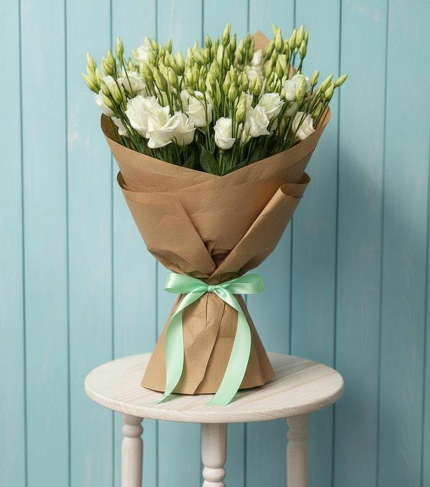 Букет цветов из: Лизиантусы в Большая Глушица