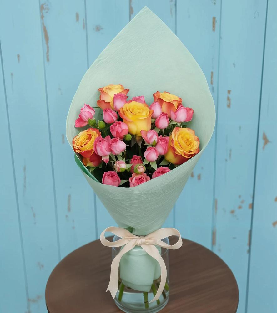 Букет цветов из: Розы в Большая Глушица