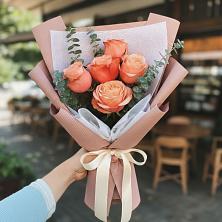 Букет цветов из:  Розы в Большая Глушица