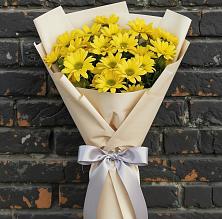 Букет цветов из:  Хризантемы #REPLACE_PRED# Большая Глушица