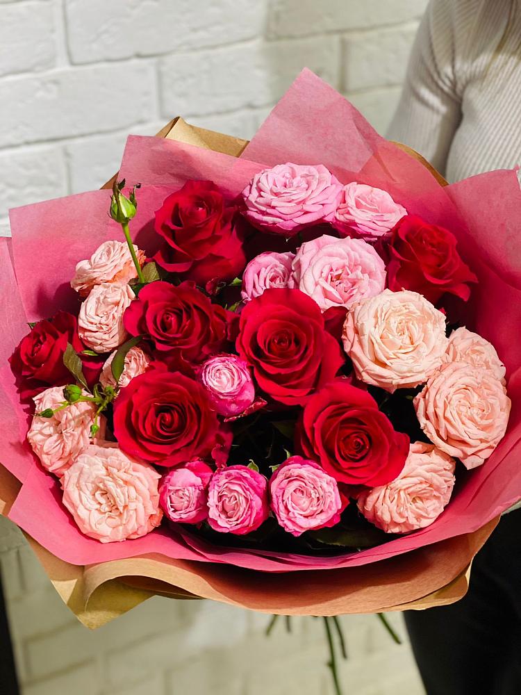 Букет цветов из: Розы в Большая Глушица