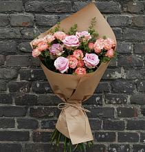 Букет цветов из:  Розы #REPLACE_PRED# Большая Глушица