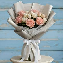 Букет цветов из:  Розы в Большая Глушица