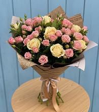 Букет цветов из:  Розы #REPLACE_PRED# Большая Глушица