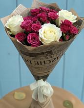 Букет цветов из:  Розы в Большая Глушица