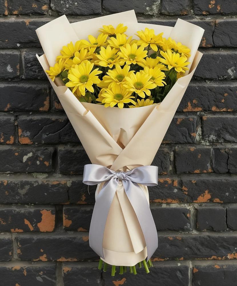Букет цветов из: Хризантемы в Большая Глушица