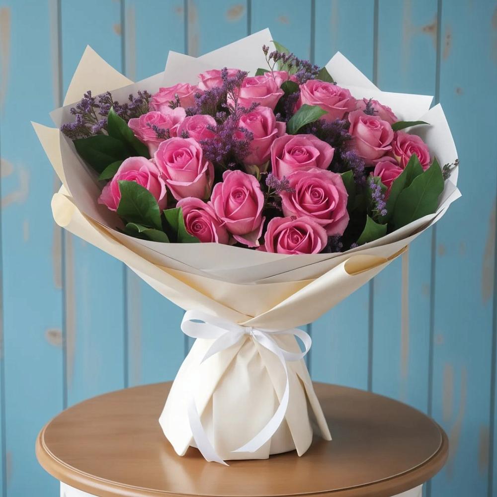 Букет цветов из: Розы в Большая Глушица