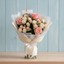 Букет цветов из:  Розы в Большая Глушица