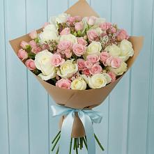 Букет цветов из:  Розы в Большая Глушица
